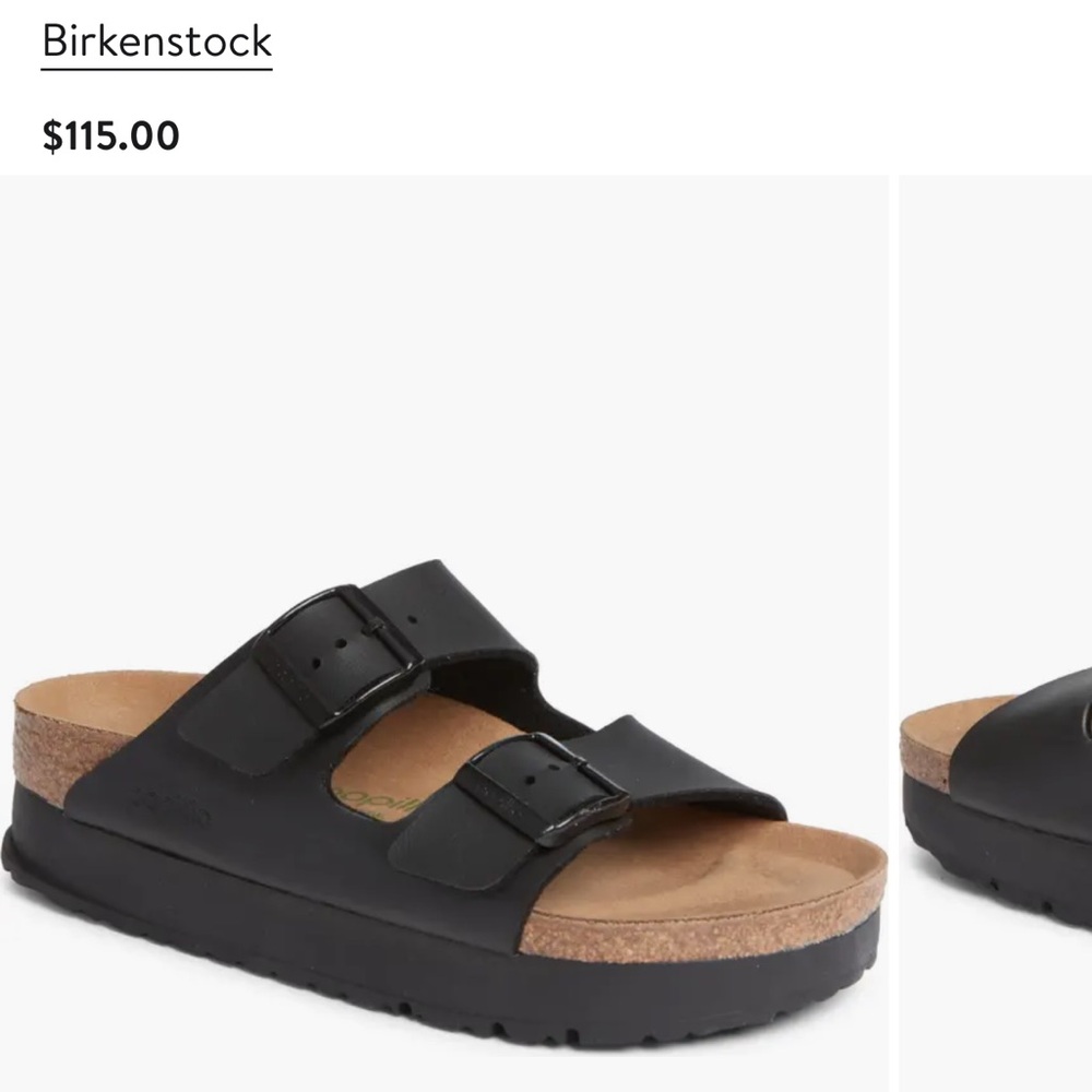 🖤💗 BIRKENSTOCK Arizona Platform Slide Sandal 💗🖤
